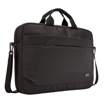 Case Logic® Advantage Laptop Attache, For 15.6" Laptops, 16.1 X 2.8 X 13.8, Black freeshipping - TVN Wholesale